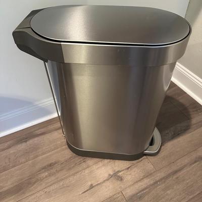 Simplehuman Stainless 45 Liter Trash Can
