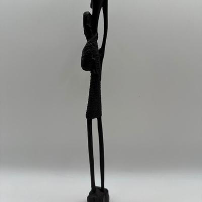African Wood Carved Statue
