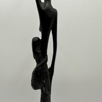 African Wood Carved Statue
