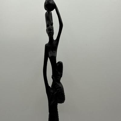 African Wood Carved Statue
