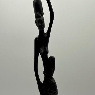 African Wood Carved Statue