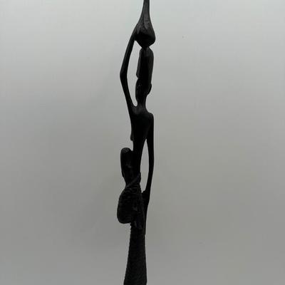 African Wood Carved Statue