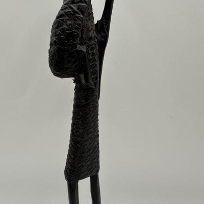 African Wood Carved Statue