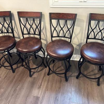 Steve Silver Co. Swivel Barstools (4)