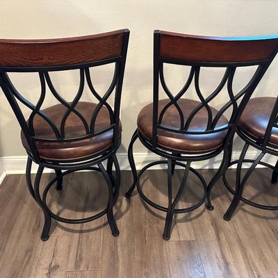 Steve Silver Co. Swivel Barstools (4)