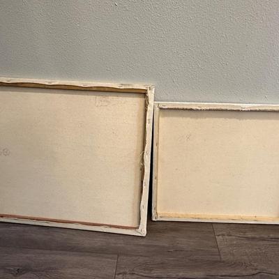 Two Jamaican Paintings on Canvas (2)