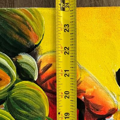 Two Jamaican Paintings on Canvas (2)