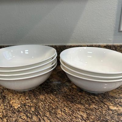 Eight Large LIFVER Bowls (8)