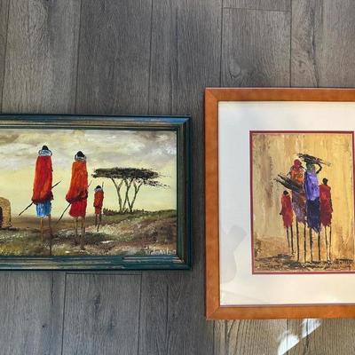 Two Beautiful Framed Paintings (2)