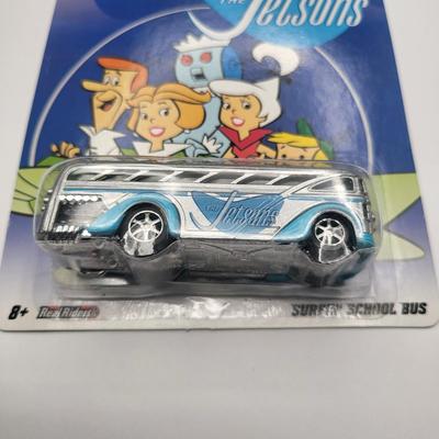 2011 Hot Wheels The Jetsons Surfin' School Bus