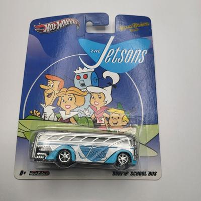 2011 Hot Wheels The Jetsons Surfin' School Bus