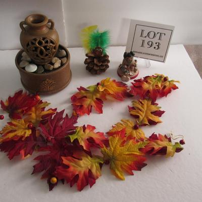 Fall Garland, Decor