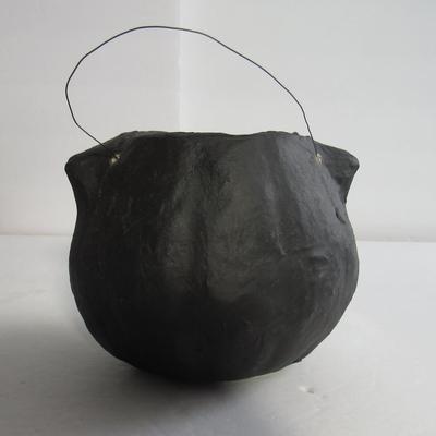1980s Repro Black Cat Halloween Bucket