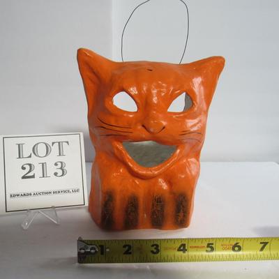 Nicer 1980s Version Repro Cat Halloween Bucket