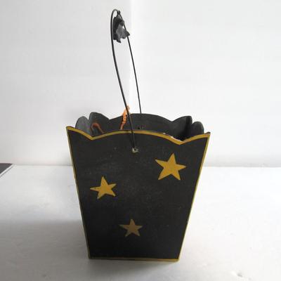 Nice Modern Halloween Cardboard Candy Bucket/Pail