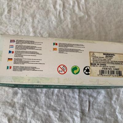 Cararama Volkswagen Samba Bus & Caravan Trailer 1/70 in Display Case