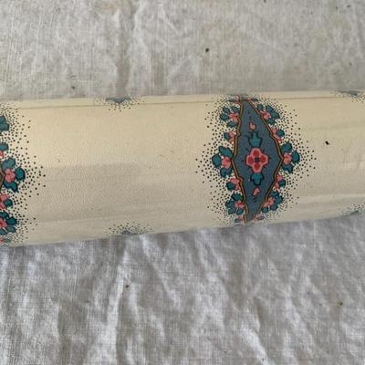 Vintage Laura Ashley Home collection wallpaper roll.