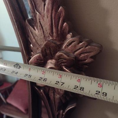 Ornate Resin Frame Wall Mirror