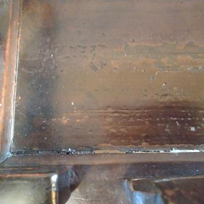 Antique Solid Wood Carved Accent Chair