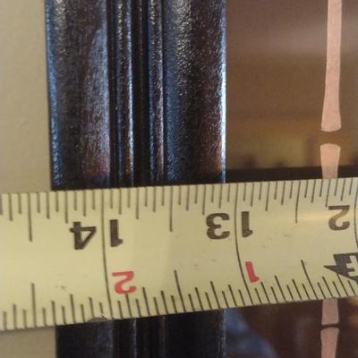 Framed Art Print Asian Influence Herons River Bank Choice B