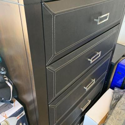 Black Bedroom Set with Dressers
