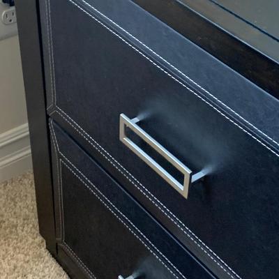 Black Bedroom Set with Dressers