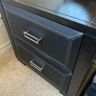 Black Bedroom Set with Dressers