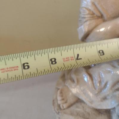 Ceramic Young Girl Day Dreaming Statuette