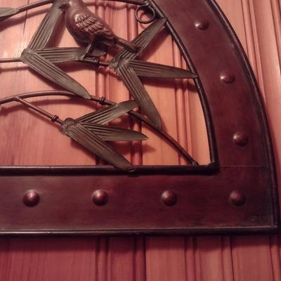 Metal Art Birds in a Tree Wall Decor