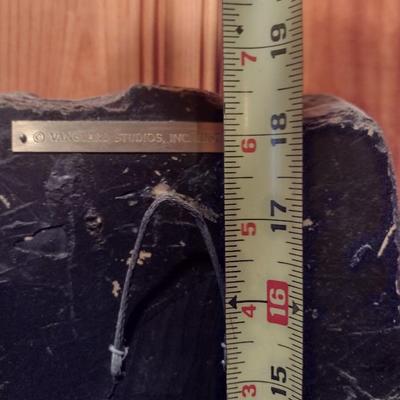 Vintage Vanguard Studios Vanathane Medieval Crest Wall Decor King's Face 1967