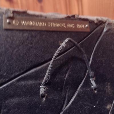 Vintage Vanguard Studios Vanathane Medieval Crest Wall Decor Queen's Face 1967