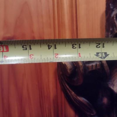 Vintage Vanguard Studios Vanathane Medieval Crest Wall Decor Queen's Face 1967