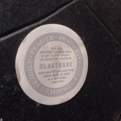 Vintage Vanguard Studios Vanathane Medieval Crest Wall Decor Queen's Face 1967