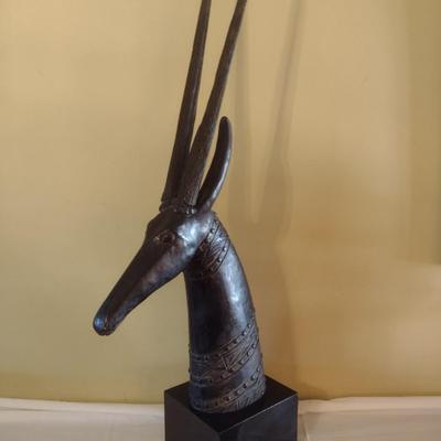 Vintage Austin Productions Tji Wara Antelope Statuette