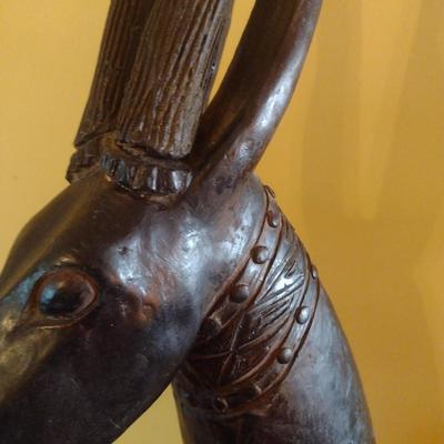 Vintage Austin Productions Tji Wara Antelope Statuette