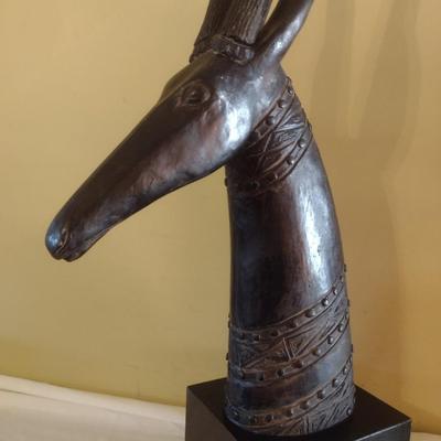 Vintage Austin Productions Tji Wara Antelope Statuette
