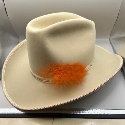 Vintage Stetson XXXXX Felt Hat Size 7 3/8