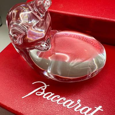 Baccarat Crystal Cat