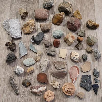 Large Colorado Rock Collection from a Museum Display