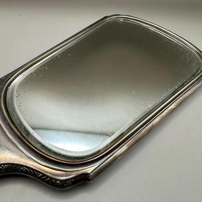 Vintage 3pc Vanity Set - Brush, Comb, & Mirror