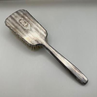 Vintage 3pc Vanity Set - Brush, Comb, & Mirror