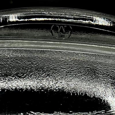 WESTINGHOUSE ~ Pair (2) ~ Vtg. Clear Glass Refrigerator Dishes With Lids ~ *Read details