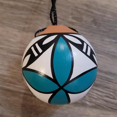 Vintage Ceramic Ornament from Taos, New Mexico