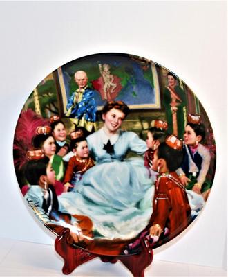 "Getting To Know You" The King & I Series William Chambers Collector Plate