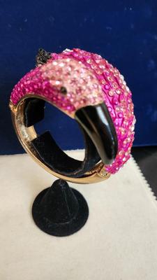 Flamingo Clamper Bracelet
