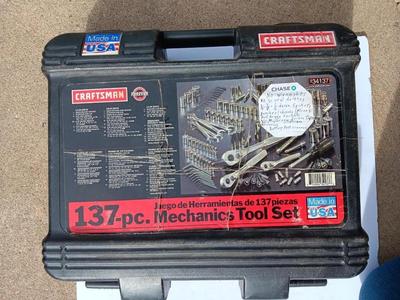 Craftsman tool kit - not complete