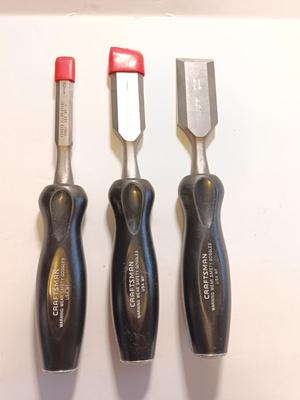 Craftsman five-piece Chisel set