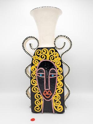 David Midkiff Signed Art Pottery Vase