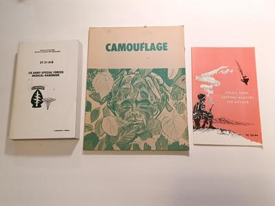 Books - Camouflage - US Army medical handbook - Small Arms Defense Against Air Attack