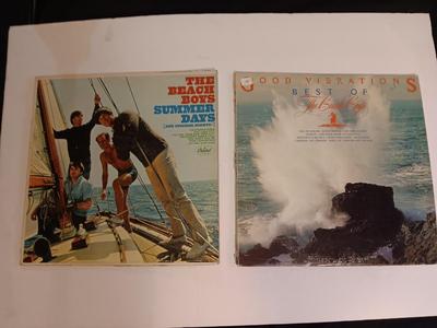 The Beach Boys Two Vinyl Albums - LP records
